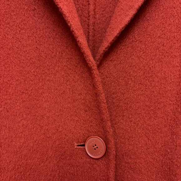 Sandro Double-sided Wool Coat - Picture 3 of 6